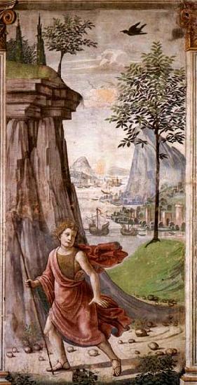 GHIRLANDAIO, Domenico St John the Baptist in the Desert France oil painting art